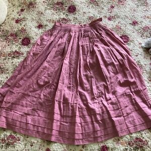 Vintage pink German skirt, size S